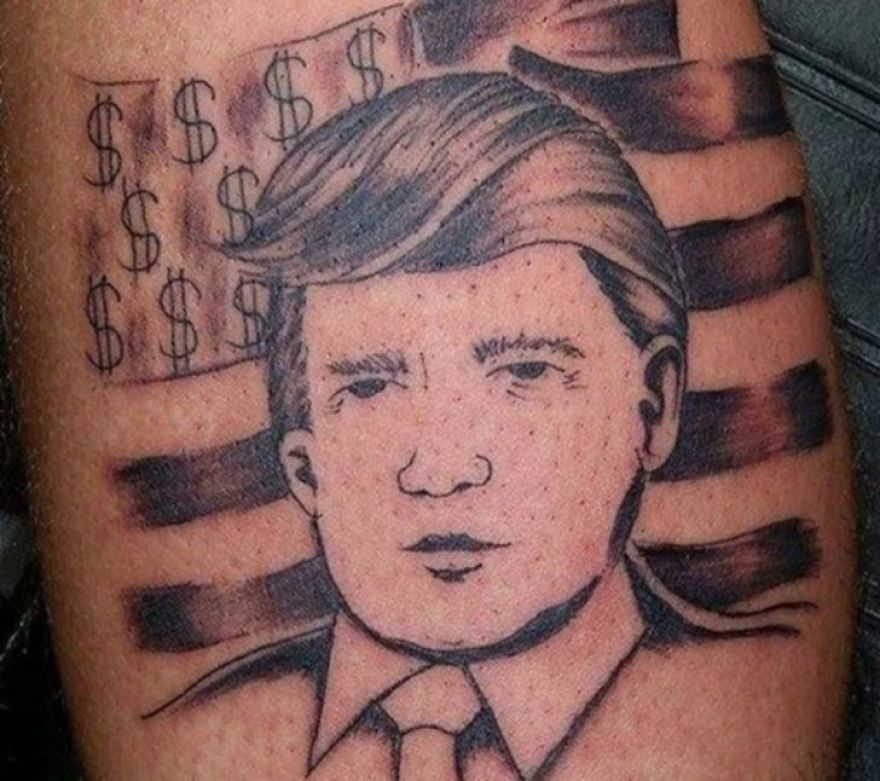 Tattoos Show How Crazy People Are By Donald Trump