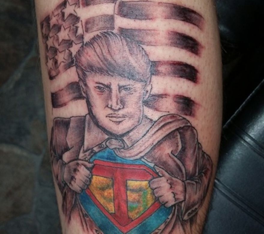 Tattoos Show How Crazy People Are By Donald Trump
