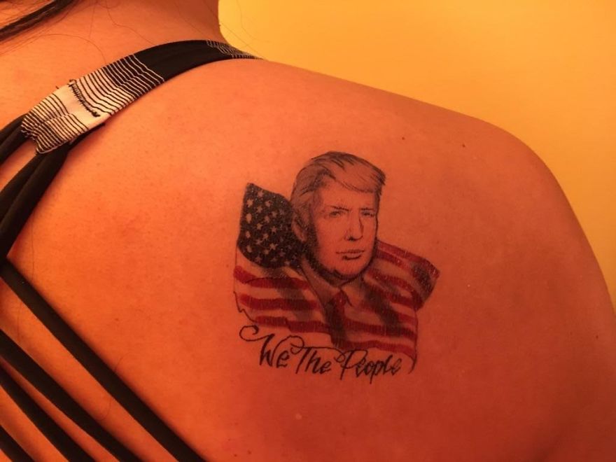 Tattoos Show How Crazy People Are By Donald Trump