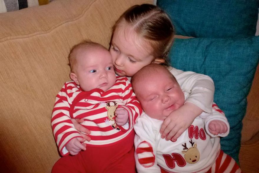 When My Children Show Their Love For One Another: The Upside To Having 3 Little Kids