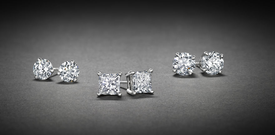 The Perfect Design For Bespoke Diamond Stud Earrings