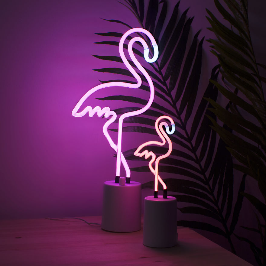 Inject Tropical Vibes Into Your Apartment With These Miami Vice Inspired Neons