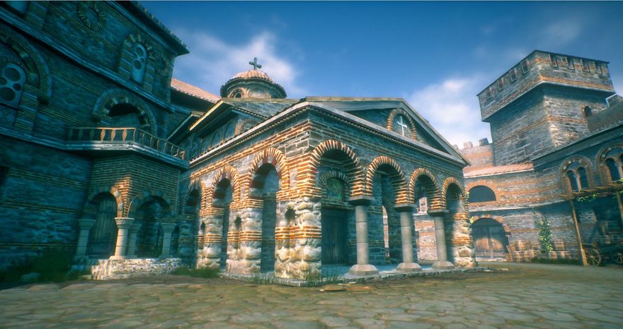 "Tsarevets" Fortress Visualization "Tsarevets" Fortress Visualization