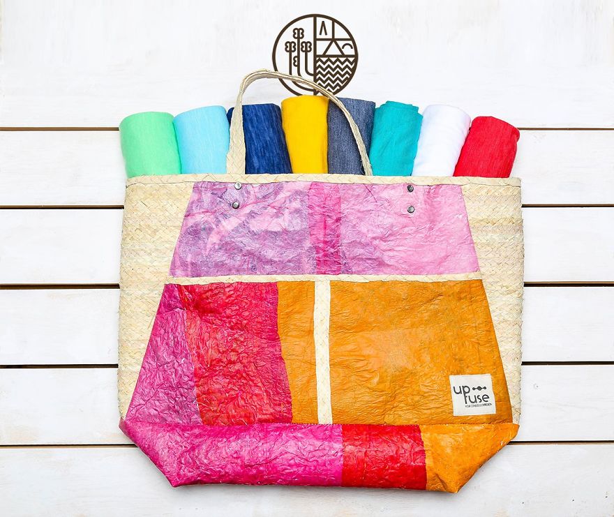 Egypt: These Girls Have Taken Upcycling To The Next Level. Checkout How They Turn Plastic Bags Into Trendy Backpacks!! Egypt: These Girls Have Taken Upcycling To The Next Level. Checkout How They Turn Plastic Bags Into Trendy Backpacks!!