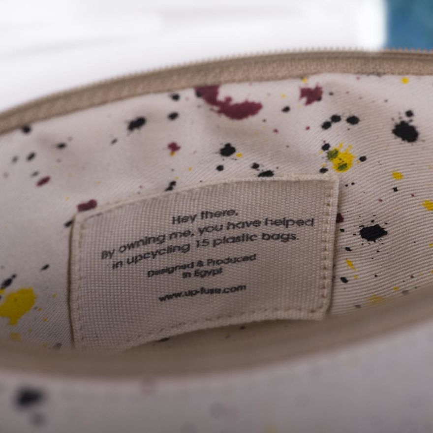 Egypt: These Girls Have Taken Upcycling To The Next Level. Checkout How They Turn Plastic Bags Into Trendy Backpacks!! Egypt: These Girls Have Taken Upcycling To The Next Level. Checkout How They Turn Plastic Bags Into Trendy Backpacks!!