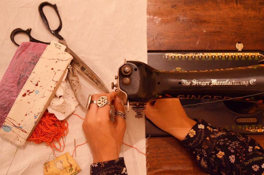 Egypt: These Girls Have Taken Upcycling To The Next Level. Checkout How They Turn Plastic Bags Into Trendy Backpacks!! Egypt: These Girls Have Taken Upcycling To The Next Level. Checkout How They Turn Plastic Bags Into Trendy Backpacks!!
