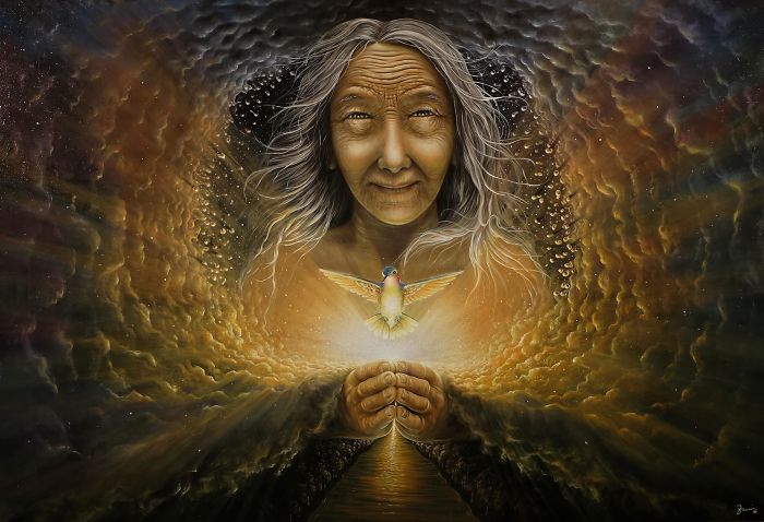 Visionary Paintings Turned Into Oniric Visual Journey