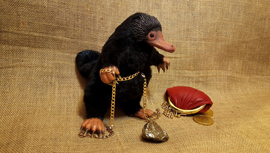We Create Magical Niffler From The Movie “fantastic Beasts And Where Are To Find Them”
