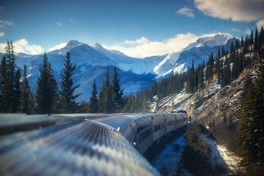 We Traveled 3,900 Miles By Train To Capture The Beauty Of Canada In Winter