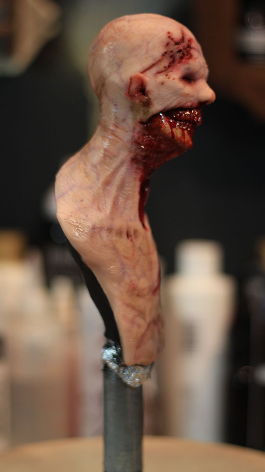 Zombie Sculpture - Sculpted With Super Sculpey Polymer Clay Zombie Sculpture - Sculpted With Super Sculpey Polymer Clay