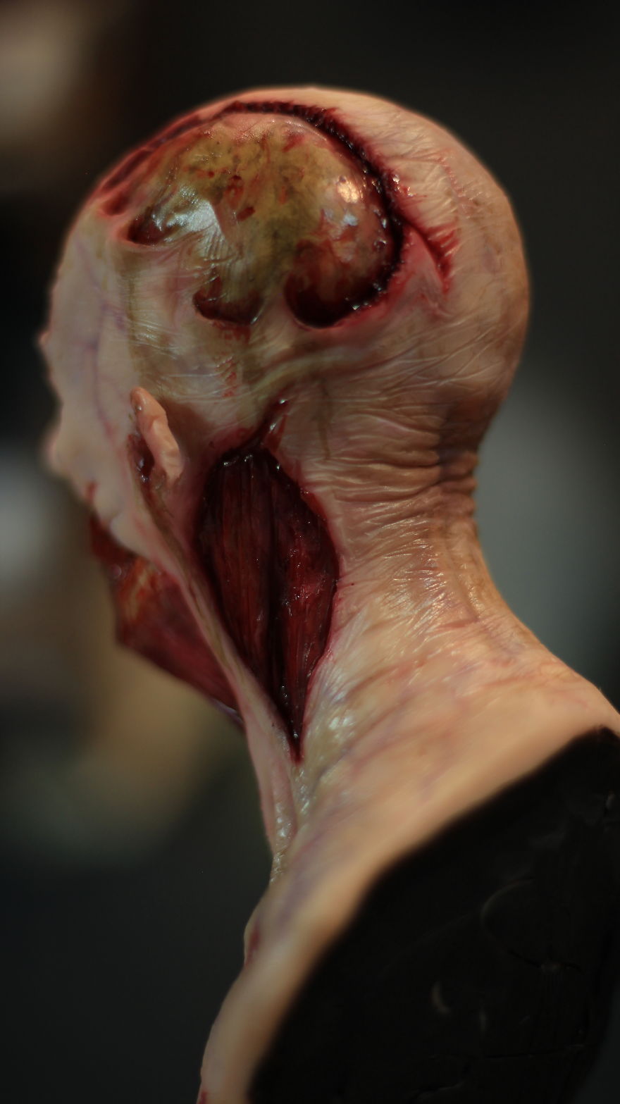 Zombie Sculpture - Sculpted With Super Sculpey Polymer Clay Zombie Sculpture - Sculpted With Super Sculpey Polymer Clay