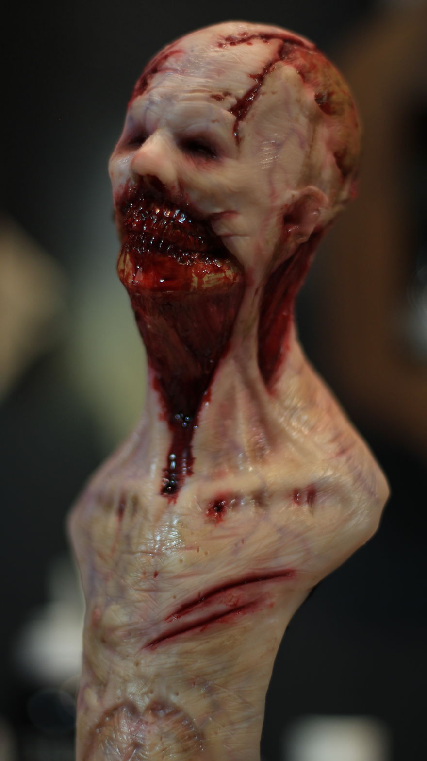 Zombie Sculpture - Sculpted With Super Sculpey Polymer Clay Zombie Sculpture - Sculpted With Super Sculpey Polymer Clay