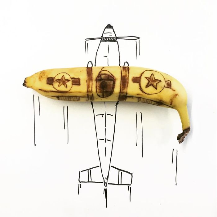Yes, I Draw On Bananas