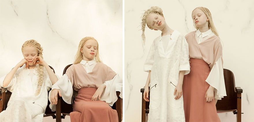Albino Twins From Brazil Are Taking The Fashion Industry By Storm With Their Unique Beauty