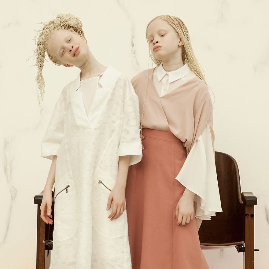 Albino Twins From Brazil Are Taking The Fashion Industry By Storm With Their Unique Beauty