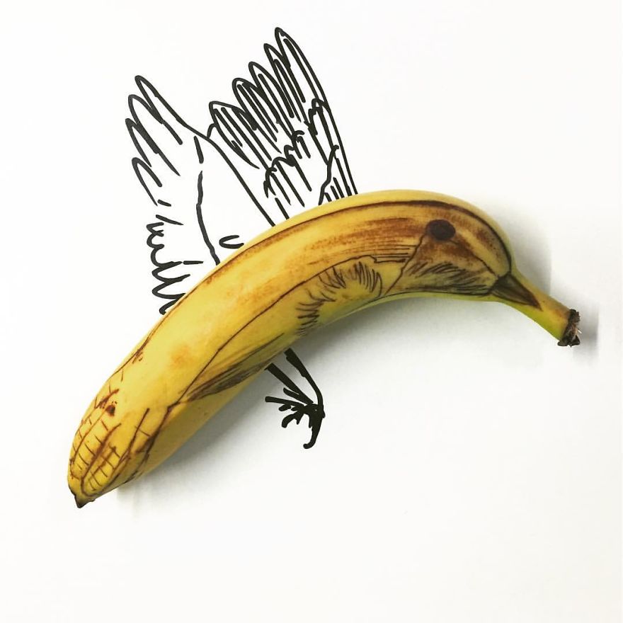 Yes, I Draw On Bananas