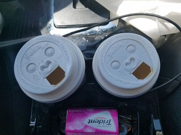 Coffee Cups Look Like Ecstatic Monkeys