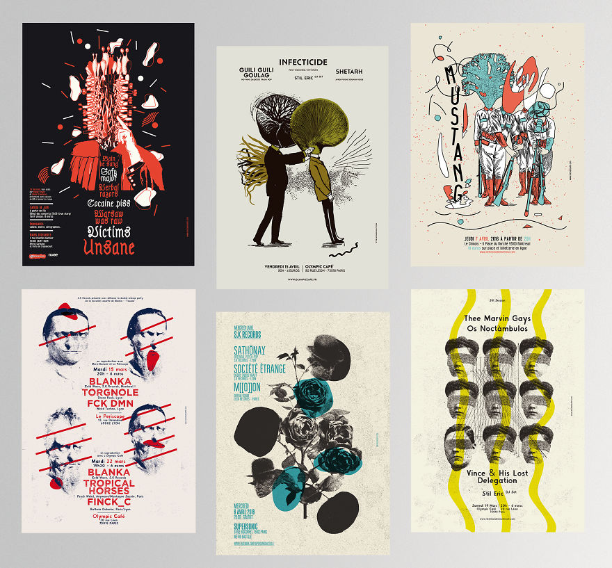 I Made Those Gig Posters