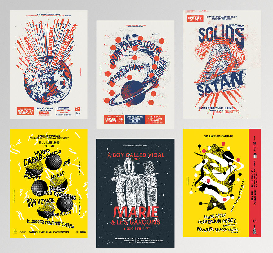 I Made Those Gig Posters
