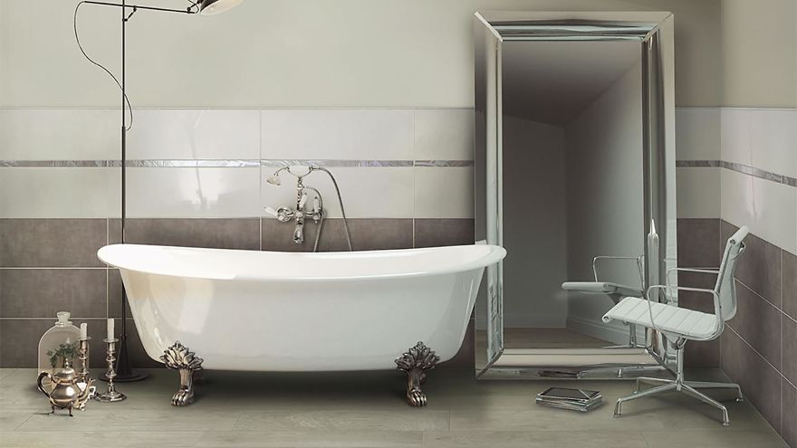 White Body Wall Tile Arpa Ceramiche
