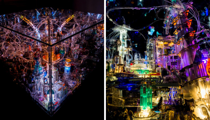 Recycled Future – Artwork From 25,000 Pieces Reminding Of The Vast Amount Of Waste We Produce