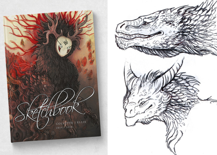 I’ve Created A Sketchbook Full Of Dragons And Mythical Creatures