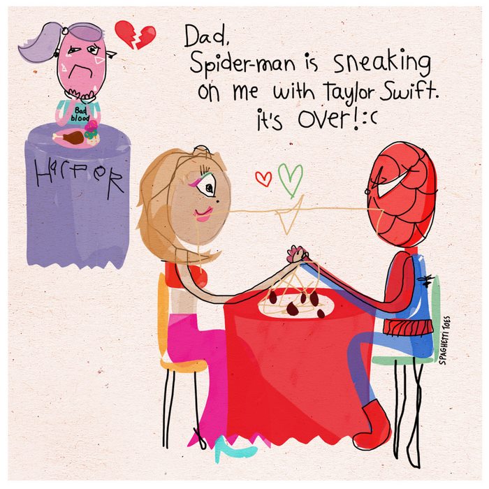 Dad Turns His Daughter’s Sayings Into Illustrations