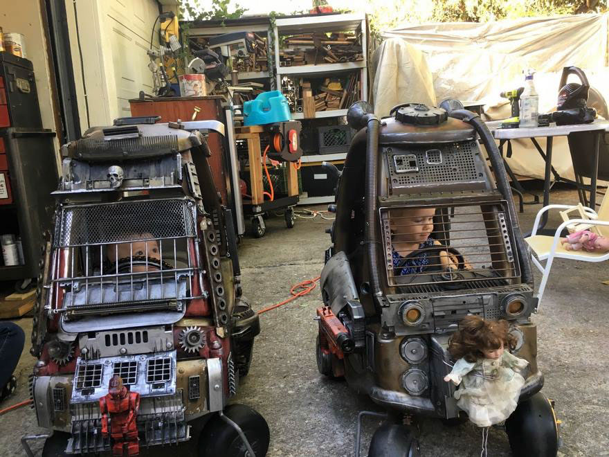 Dad Turns Kids’ Toy Cars Into Badass "Mad Max" Vehicles