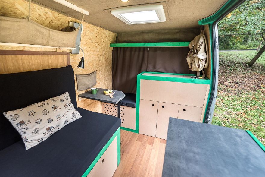 We Converted An Old Cargo Van Into A Mobile Home - We Live In It For 6 Months Now