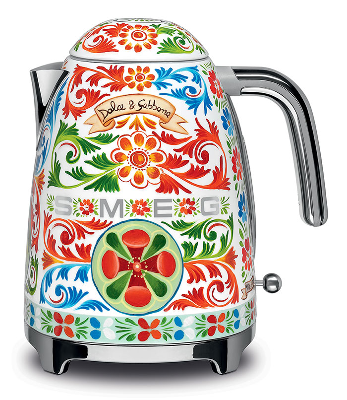 Dolce & Gabbana Is Releasing A Line Of Kitchen Appliances Decorated With Sicilian Motifs