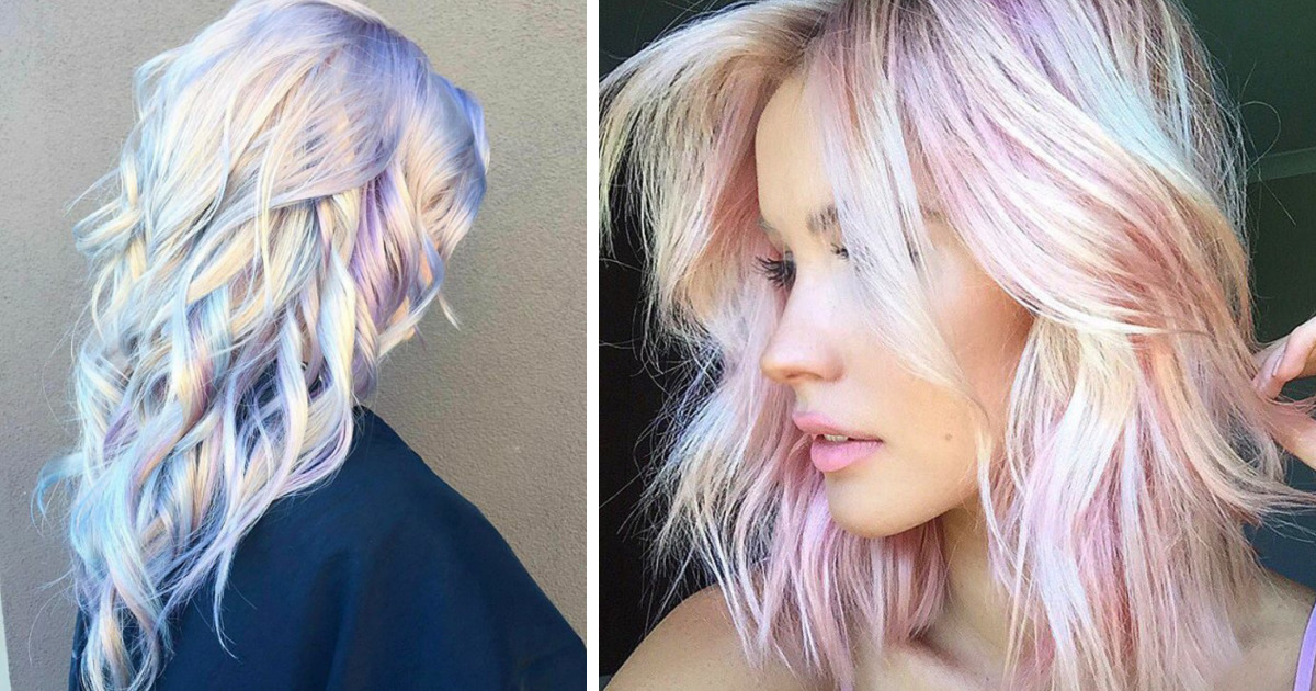 Holographic Hair Is Here And It's The Hottest Hair Trend Of 2017 | Bored Panda