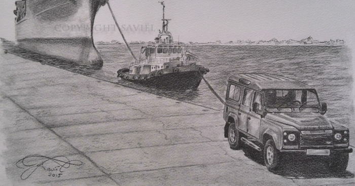 Drawing Land Rovers Started Out As Just A Bit Of Fun But Now
