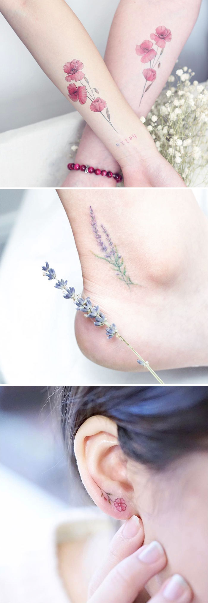 30 Floral Tattoo Artists Who Will Make You Want To Get Inked | Bored Panda