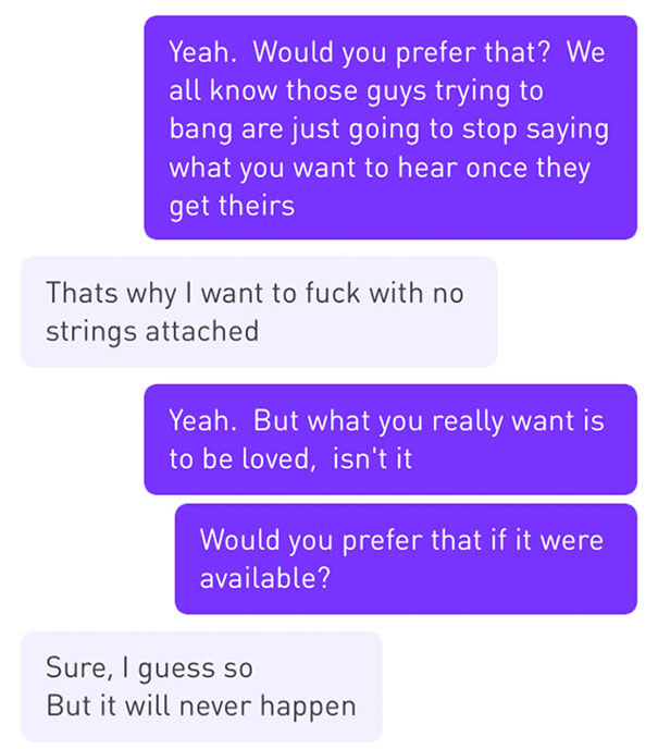 Woman Asks Someone To Have Sex With Her To Get Over Her Ex, And This Man's Response Blew Her Away