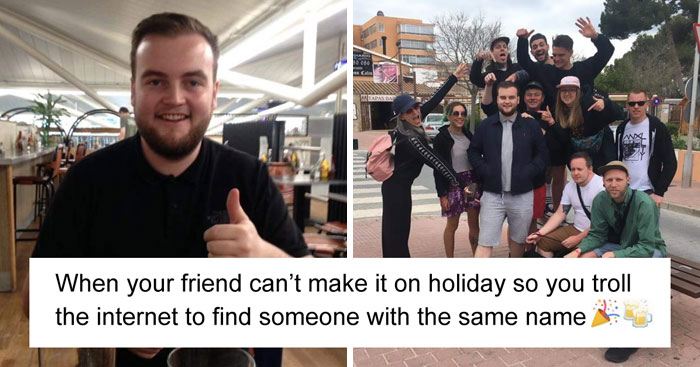 After Their Friend Cancels Trip At The Last Minute, They Invite A Complete Stranger With The SAME Name