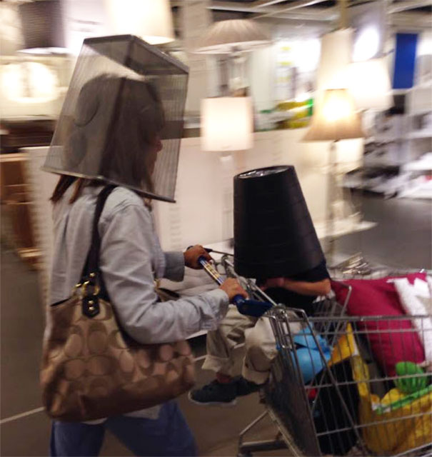 My Kid Decided To Be An Astronaut In IKEA And My Mom Followed Suit