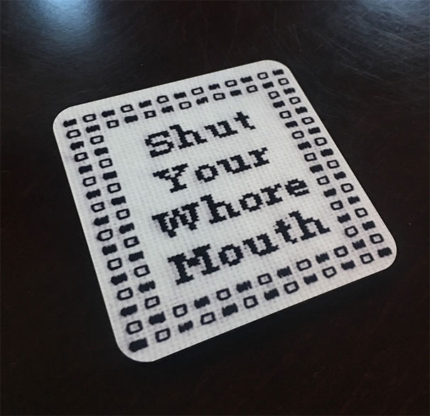 My Mom Just Put Out These Coasters