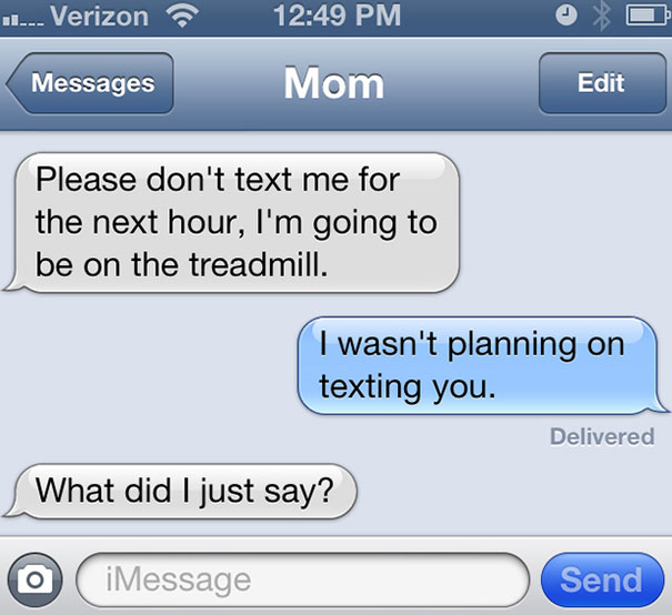 Oh, Mom ...