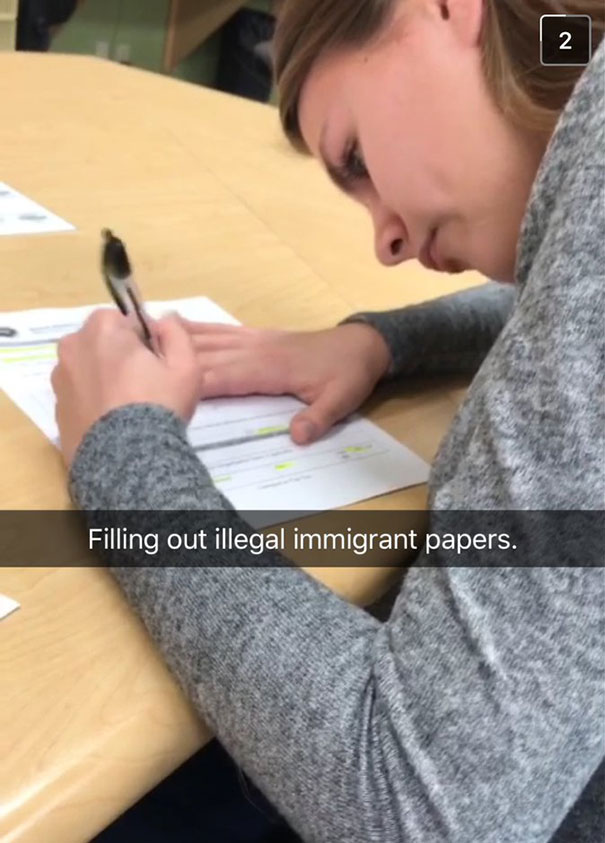 I Was Signing For My Permit And My Mom Decided To Get In On The Joke That I'm An Illegal Mexican