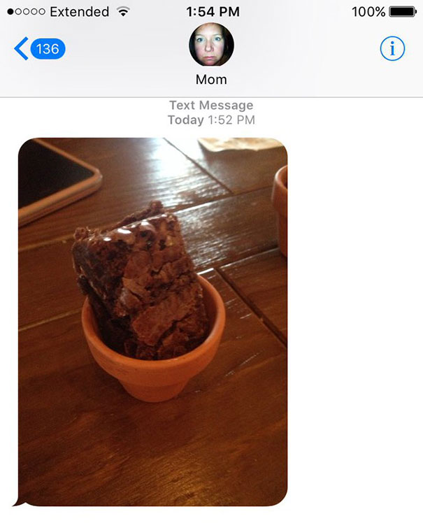 Is My Mom Trying To Make A Pot Brownie Joke?