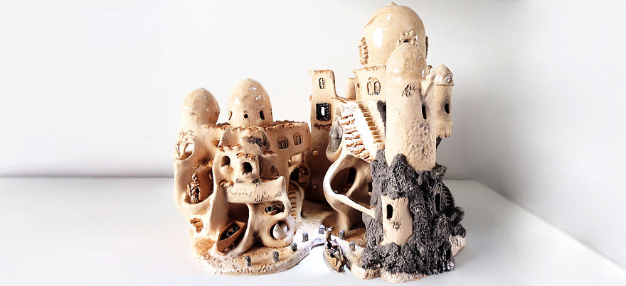 I Create Ceramic Villages Inspired By Sardinian Traditions