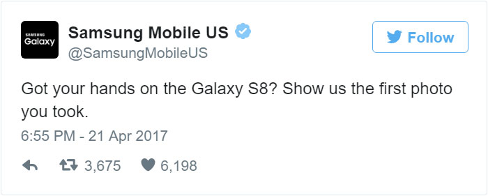 Samsung Just Destroyed A Guy's Dick Pic Joke With A Single Emoji