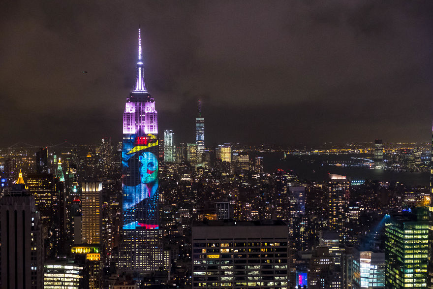 I Snapped These Shots Of The Empire State Building For The 150th Anniversary Of Harper's Bazaar