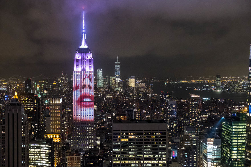 I Snapped These Shots Of The Empire State Building For The 150th Anniversary Of Harper's Bazaar