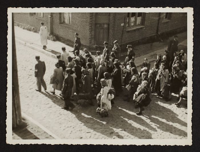 1944: Deportación masiva de los residentes del gueto