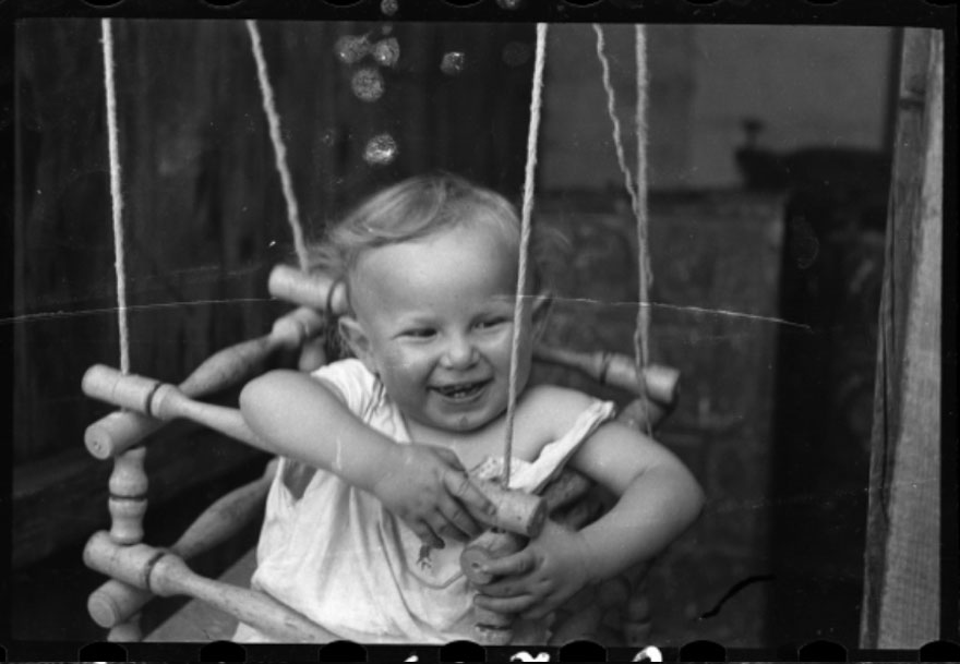 1940-1944: A Boy In A Doorway Swing