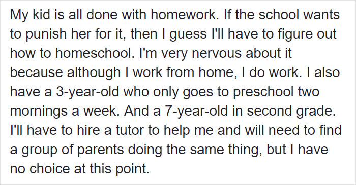 Mom Emails School To Tell Her Kid Won't Be Doing Homework Anymore, And Here's Why
