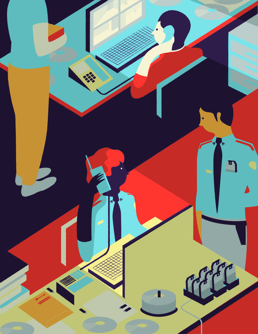 Illustrations Demonstrating Seamless Workflow
