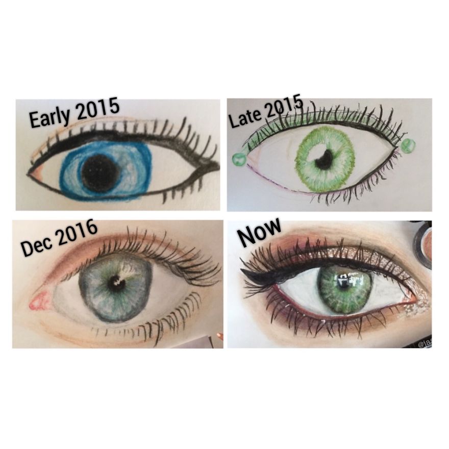 Eyes. I'm 14 Right Now And I've Improved Even More Since The "now" Photo.
