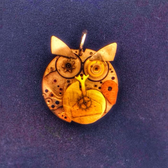 Hand Made Owl Variations On Keys